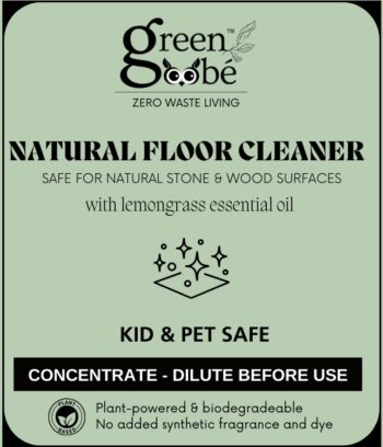 Floor cleaner label 1