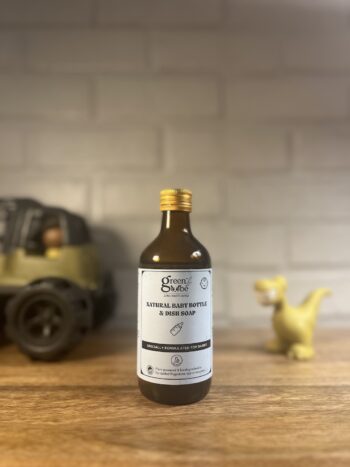 Green Goobe baby bottle & dish soap